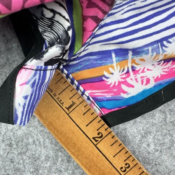 VTG Op Ocean Pacific Shorts Women XL 15-17 Hot Pants Tropical Beach Surf 90s Y2K - Picture 2 of 9